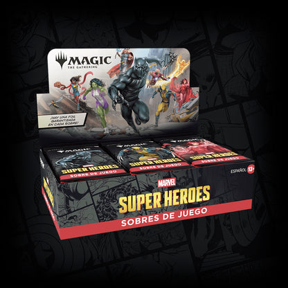 RESERVA - MTG Marvel Heroes – Play Booster Display (30 sobres) Español