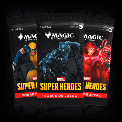 RESERVA - MTG Marvel Heroes – Play Booster Display (30 sobres) Español