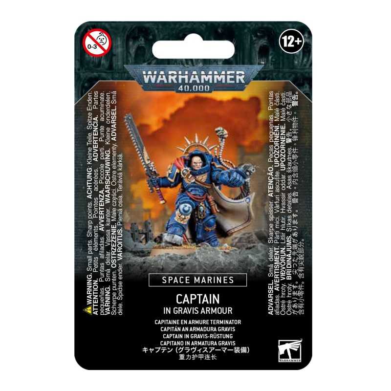 SPACE MARINES: CAPITÁN EN ARMADURA GRAVIS
