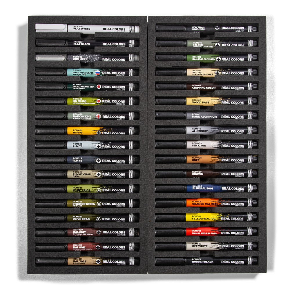 Special Box Real Colors Markers - 34 Units