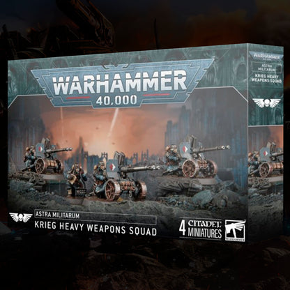 ASTRA MILITARUM: ESCUADRA DE ARMAS PESADAS DE KRIEG
