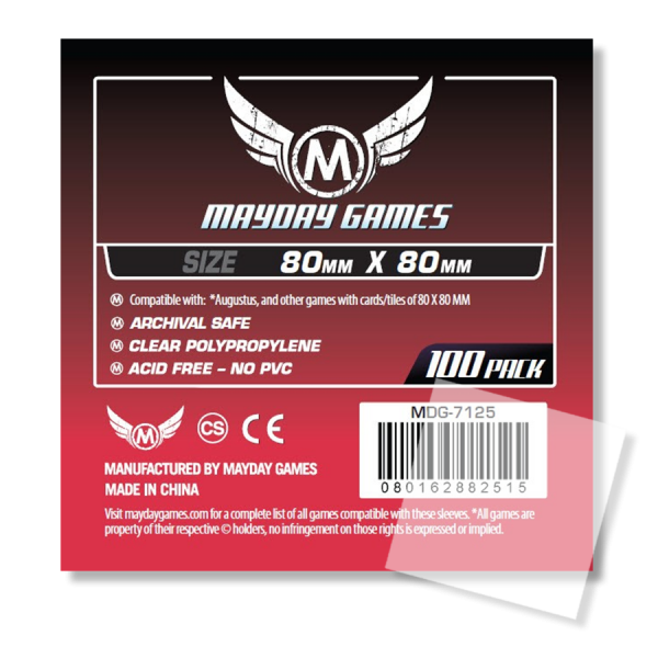 Fundas: Medium Square Standard - (80x80mm)
