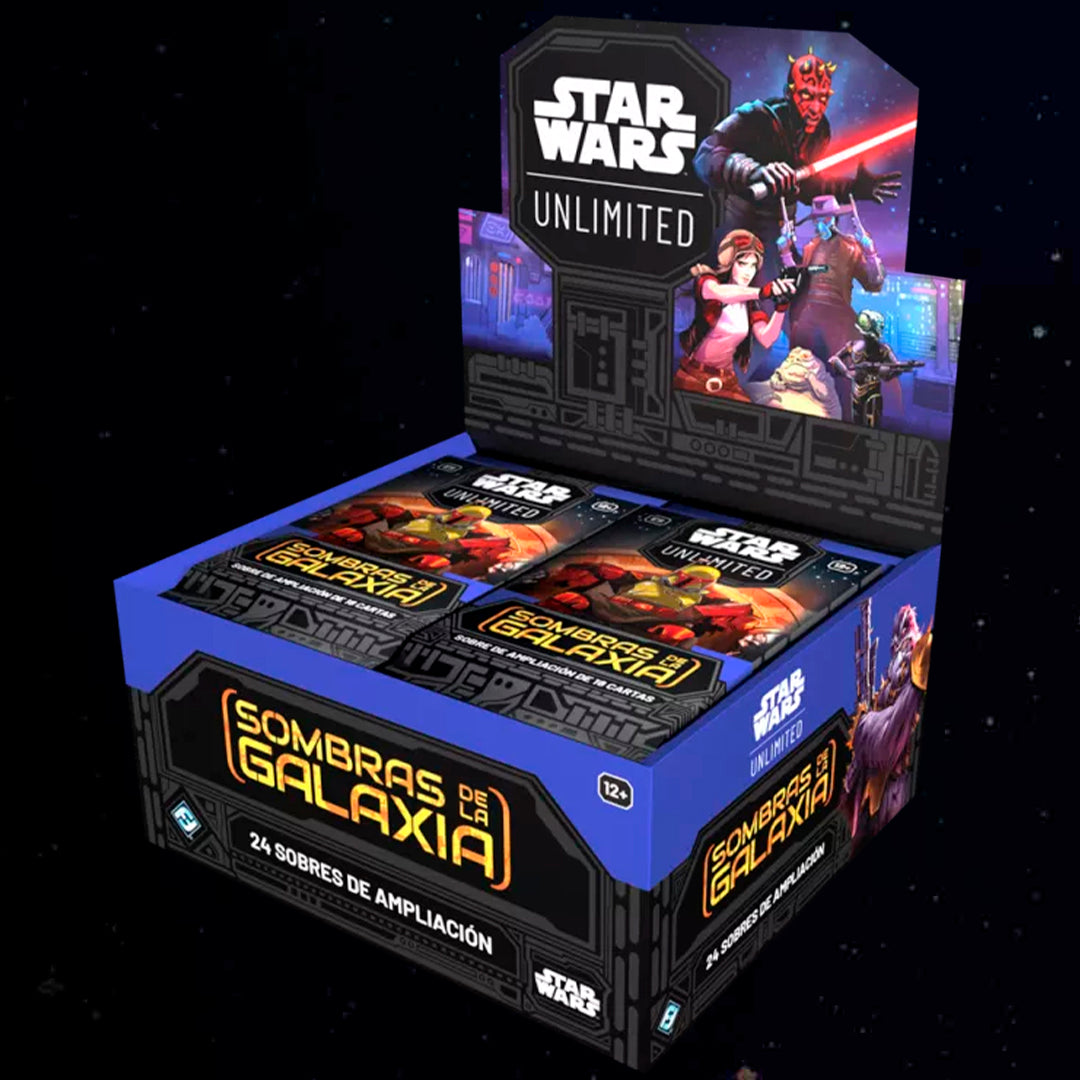 Star Wars Unlimited: Sombras de la Galaxia - Caja de Sobres CASTELLANO