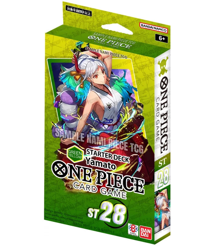 PREPEDIDO ONE PIECE TCG: STARTER DECK - [ST28] GREEN/YELLOW Yamato