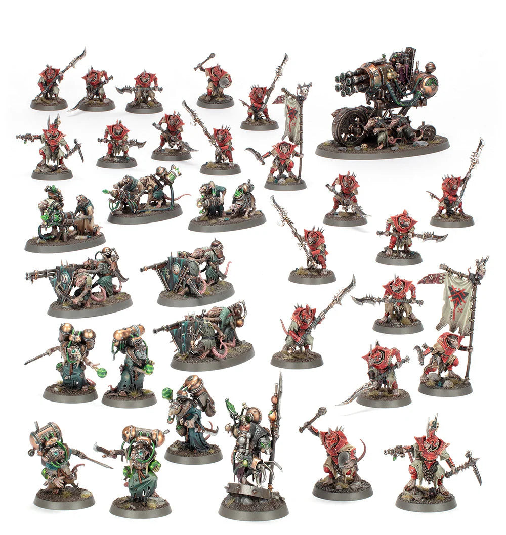 PREPEDIDO - SKAVEN: SKRYRE WARPSWARM BATTLEFORCE