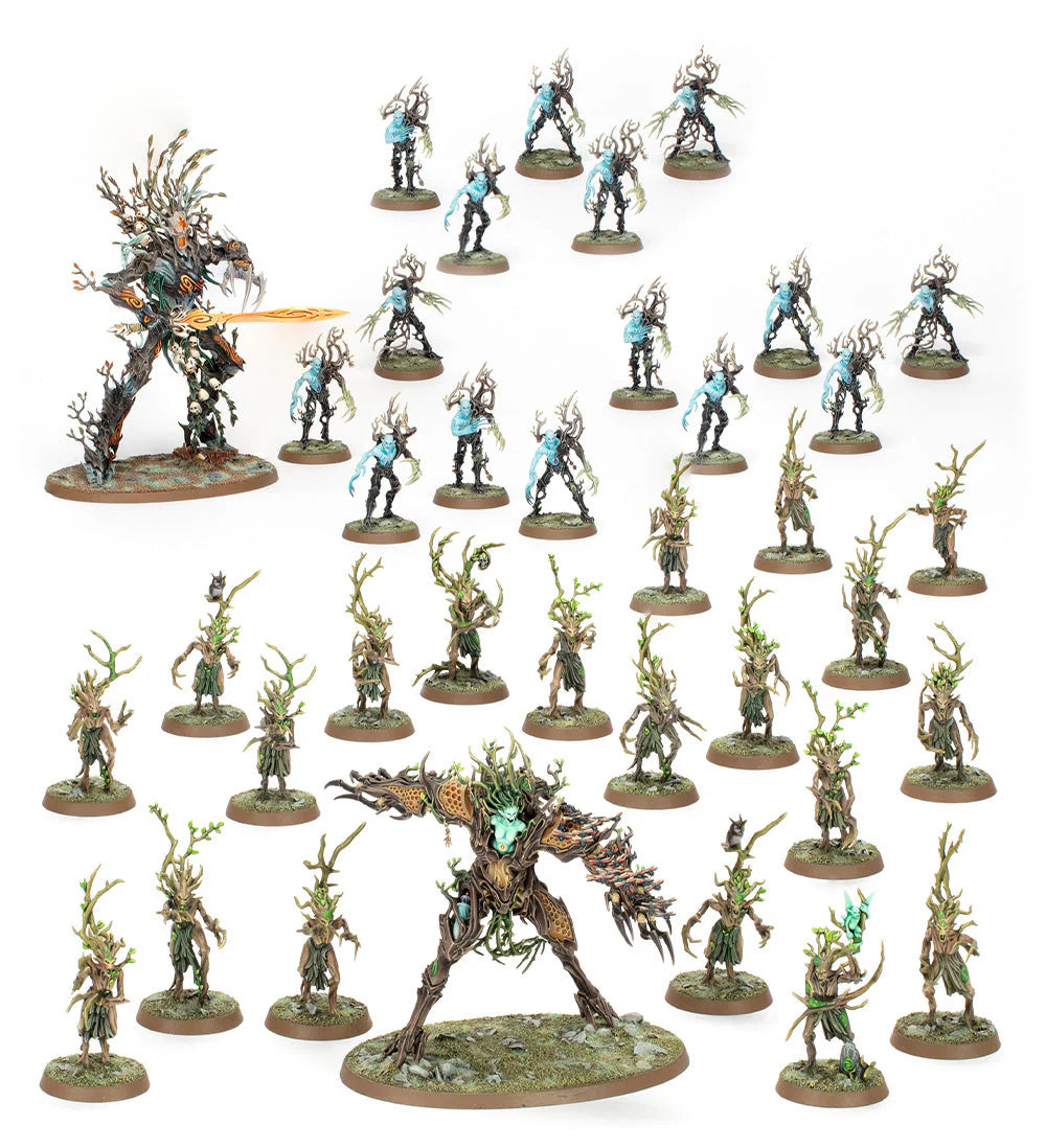 PREPEDIDO - SYLVANETH: OUTCAST SPITEGROVE BATTLEFORCE