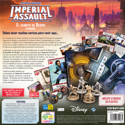 STAR WARS: Imperial Assault: El Gambito de Bespin
