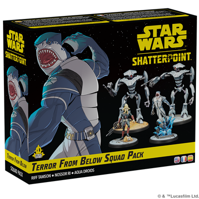 PREPEDIDO - STAR WARS SHATTERPOINT - TERROR FROM BELOW SQUAD PACK