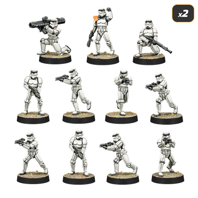 PREPEDIDOS - SW LEGION: GALACTIC EMPIRE - STARTER SET