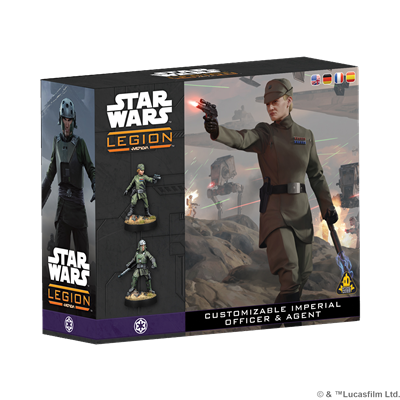 PREPEDIDOS - SW LEGION: CUSTOMIZABLE IMPERIAL OFFICER &amp; AGENT
