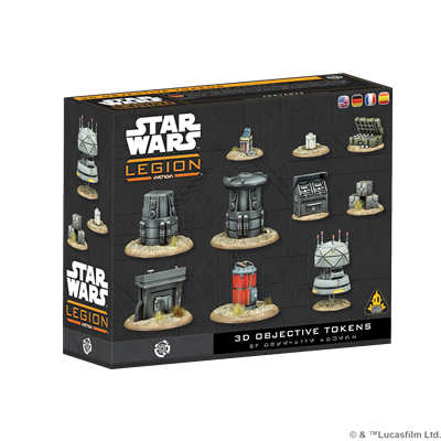 PREPEDIDOS - SW LEGION: 3D OBJETIVE TOKENS