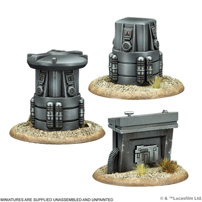PREPEDIDOS - SW LEGION: 3D OBJETIVE TOKENS