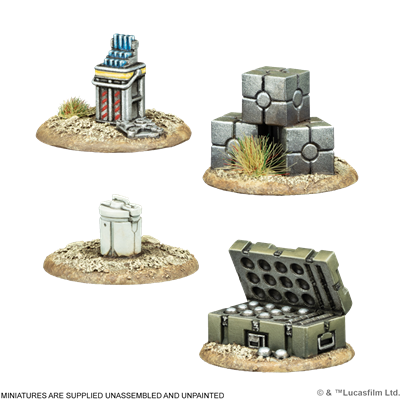PREPEDIDOS - SW LEGION: 3D OBJETIVE TOKENS