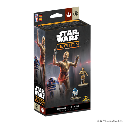 PREPEDIDO - SW LEGION: R2-D2 &amp; C-3PO - OPERATIVE