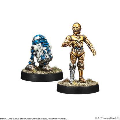 PREPEDIDO - SW LEGION: R2-D2 &amp; C-3PO - OPERATIVE