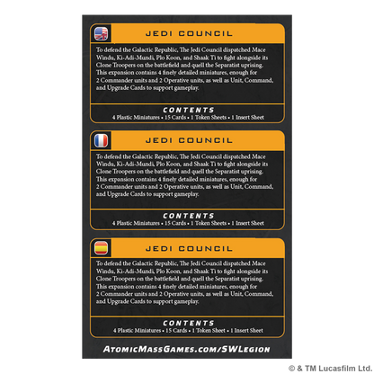 SW LEGION: JEDI COUNCIL