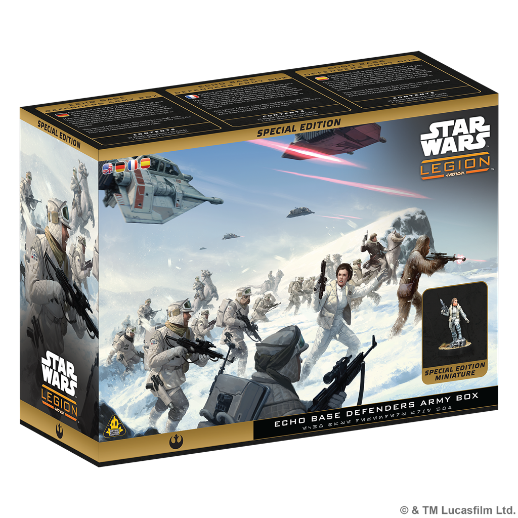 PREPEDIDO - SW LEGION: ECHO BASE DEFENDERS - ARMY BOX