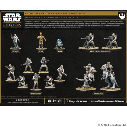 PREPEDIDO - SW LEGION: ECHO BASE DEFENDERS - ARMY BOX