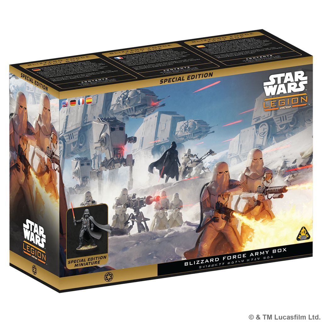 PREPEDIDO - SW LEGION: BLIZZARD FORCE - ARMY BOX