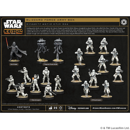 PREPEDIDO - SW LEGION: BLIZZARD FORCE - ARMY BOX