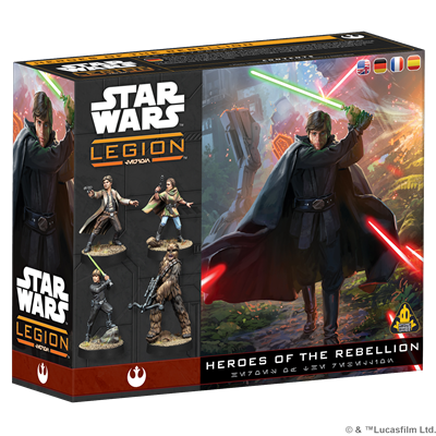 PREPEDIDOS - SW LEGION: HEROES OF THE REBELLION