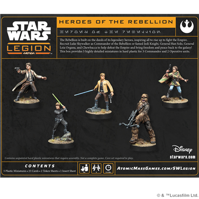 PREPEDIDOS - SW LEGION: HEROES OF THE REBELLION