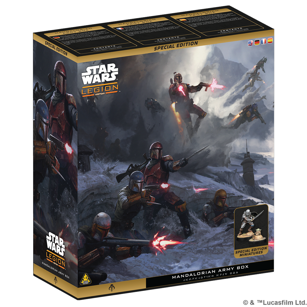 PREPEDIDO - SW LEGION: MANDALORIANS - ARMY BOX