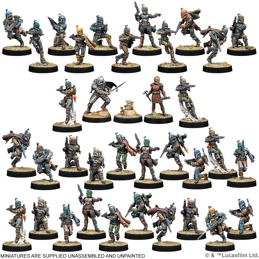 PREPEDIDO - SW LEGION: MANDALORIANS - ARMY BOX