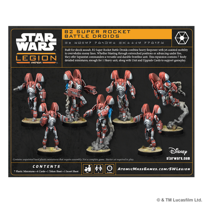 SW LEGION: B2 Super Battle Droids Rocket Troopers