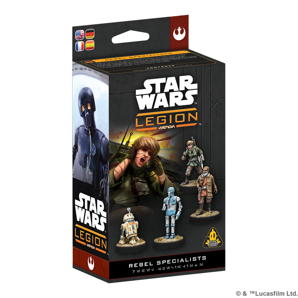 PREPEDIDO - SW LEGION: REBEL SPECIALISTS