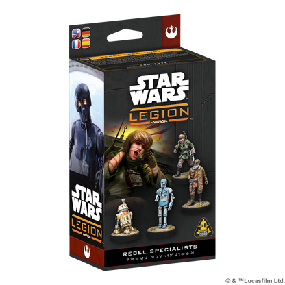PREPEDIDO - SW LEGION: REBEL SPECIALISTS