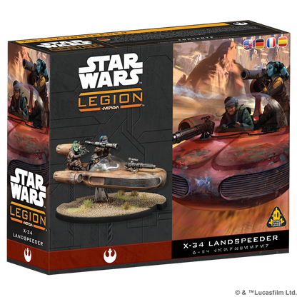 PREPEDIDO - SW LEGION: X-34 LANDSPEEDER