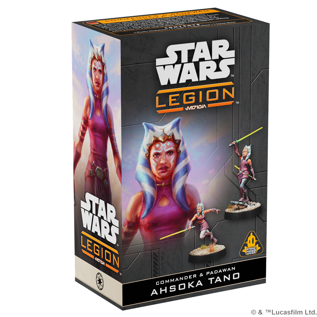 SW LEGIÓN: COMMANDER & PADAWAN AHSOKA TANO