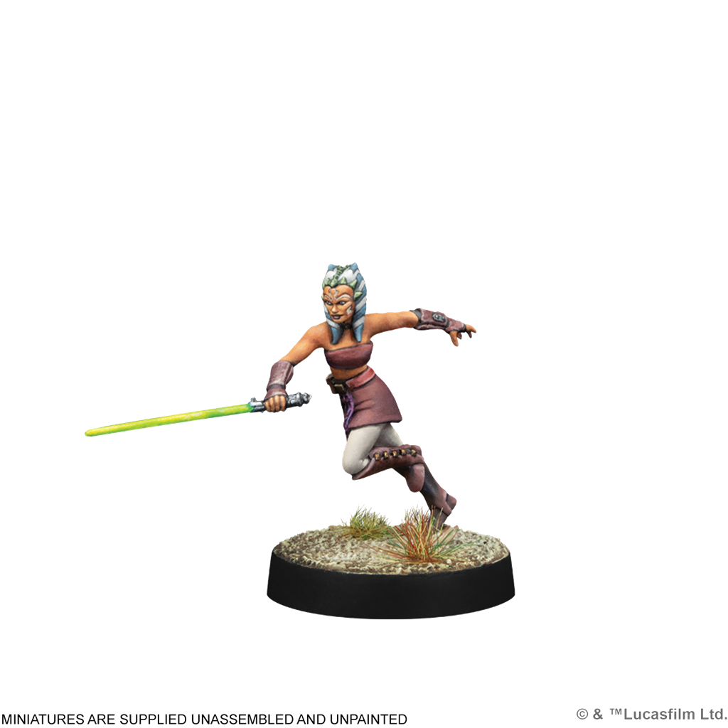 SW LEGIÓN: COMMANDER & PADAWAN AHSOKA TANO