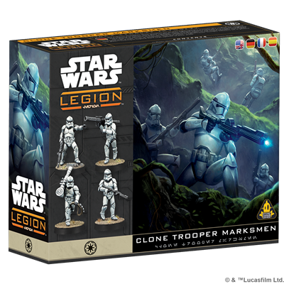 PREPEDIDOS - SW LEGION: CLONE TROOPER MARKSMEN UNIT