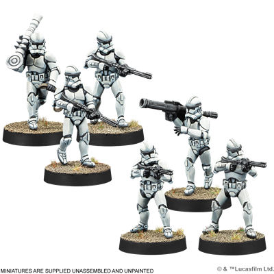 PREPEDIDOS - SW LEGION: CLONE TROOPER MARKSMEN UNIT