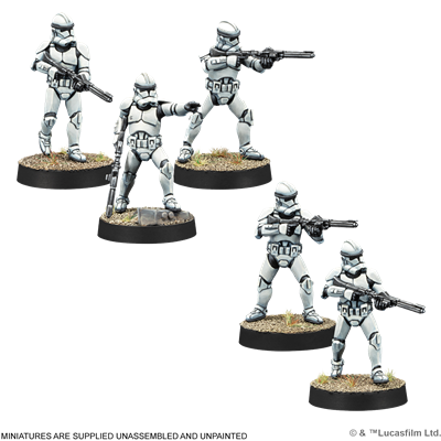PREPEDIDOS - SW LEGION: CLONE TROOPER MARKSMEN UNIT
