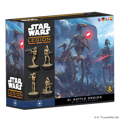 PREPEDIDOS - SW LEGION: B1 BATTLE DROID UNIT