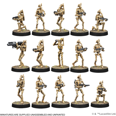 PREPEDIDOS - SW LEGION: B1 BATTLE DROID UNIT