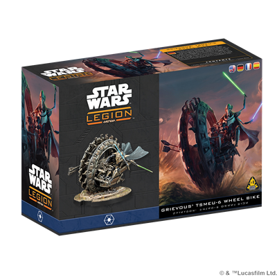 PREPEDIDOS - SW LEGION: GENERAL GRIEVOUS - TSMEU-6 WHEEL BIKE