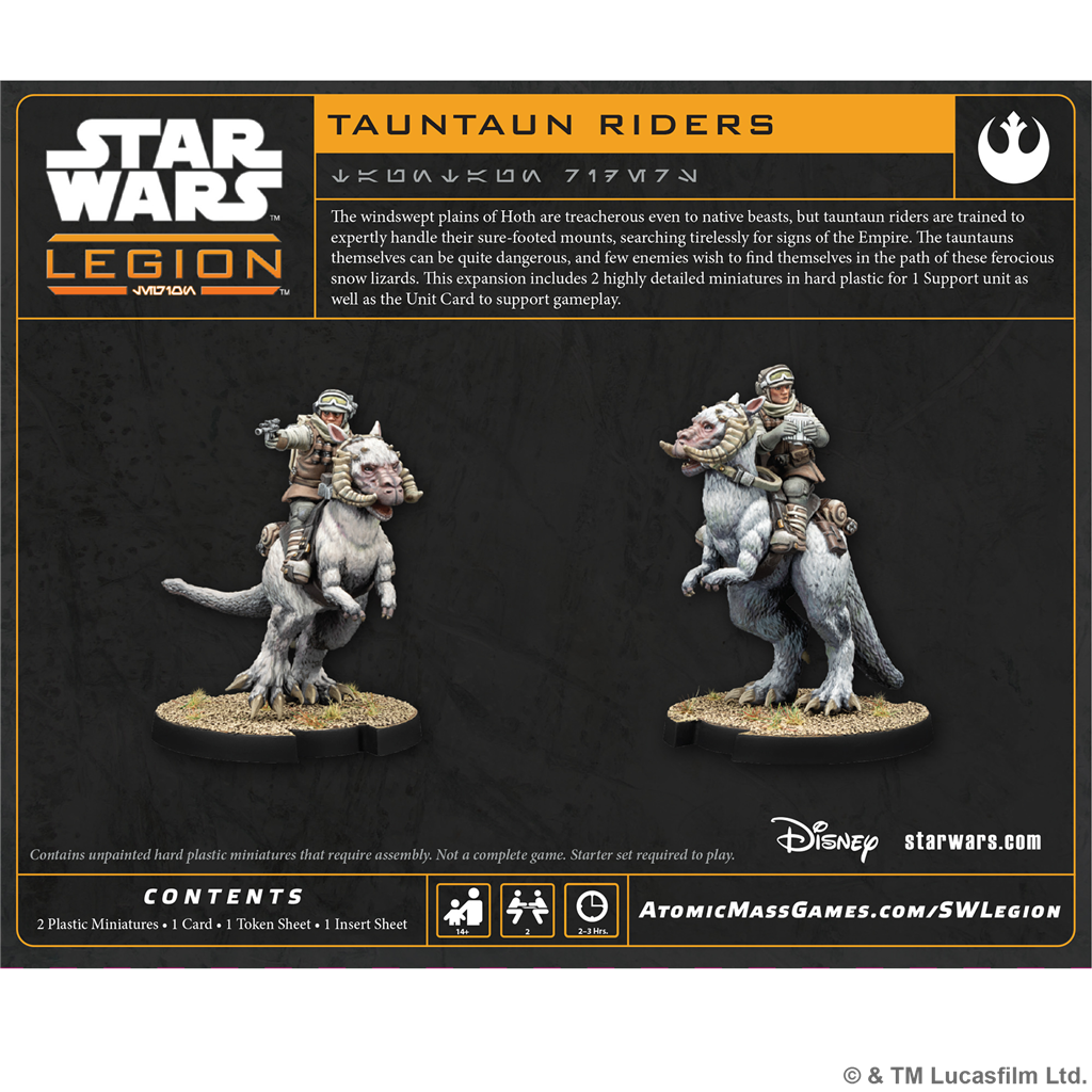 PREPEDIDO - SW LEGION: TAUNTAUN RIDERS