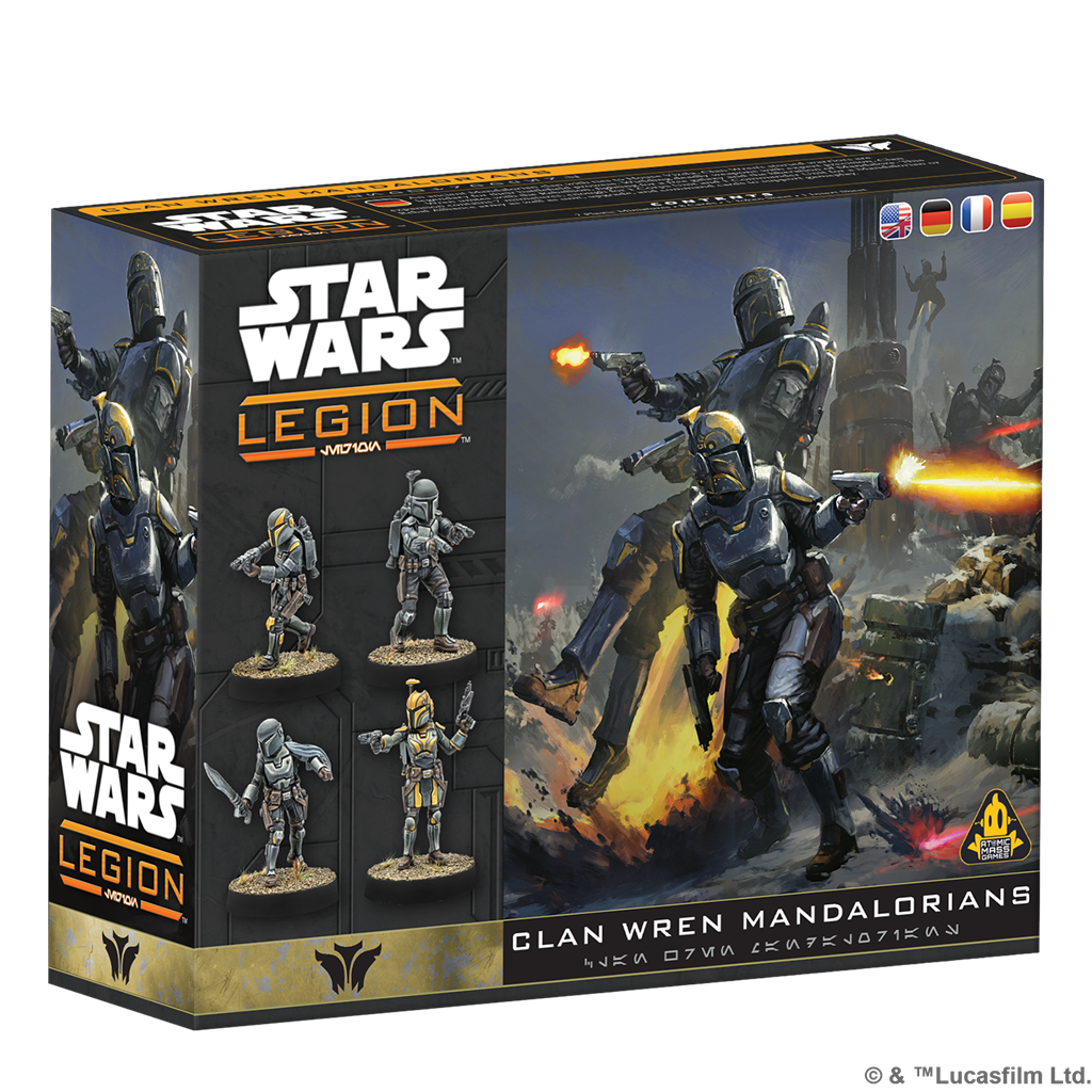 PREPEDIDO - SW LEGION: MANDALORIANS - CLAN WREN
