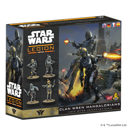 PREPEDIDO - SW LEGION: MANDALORIANS - CLAN WREN