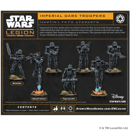PREPEDIDO - SW LEGION: DARK TROOPERS UNIT