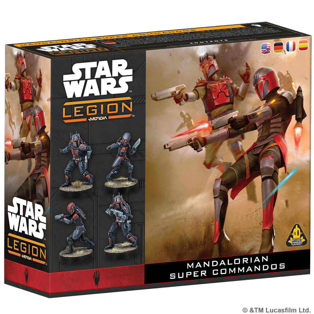 PREPEDIDO - SW LEGION: MANDALORIAN SUPER COMMANDOS
