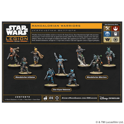 SW LEGION: MANDALORIANS - WARRIORS