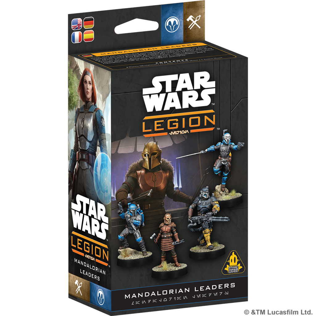 PREPEDIDO - SW LEGION: MANDALORIANS - LEADERS