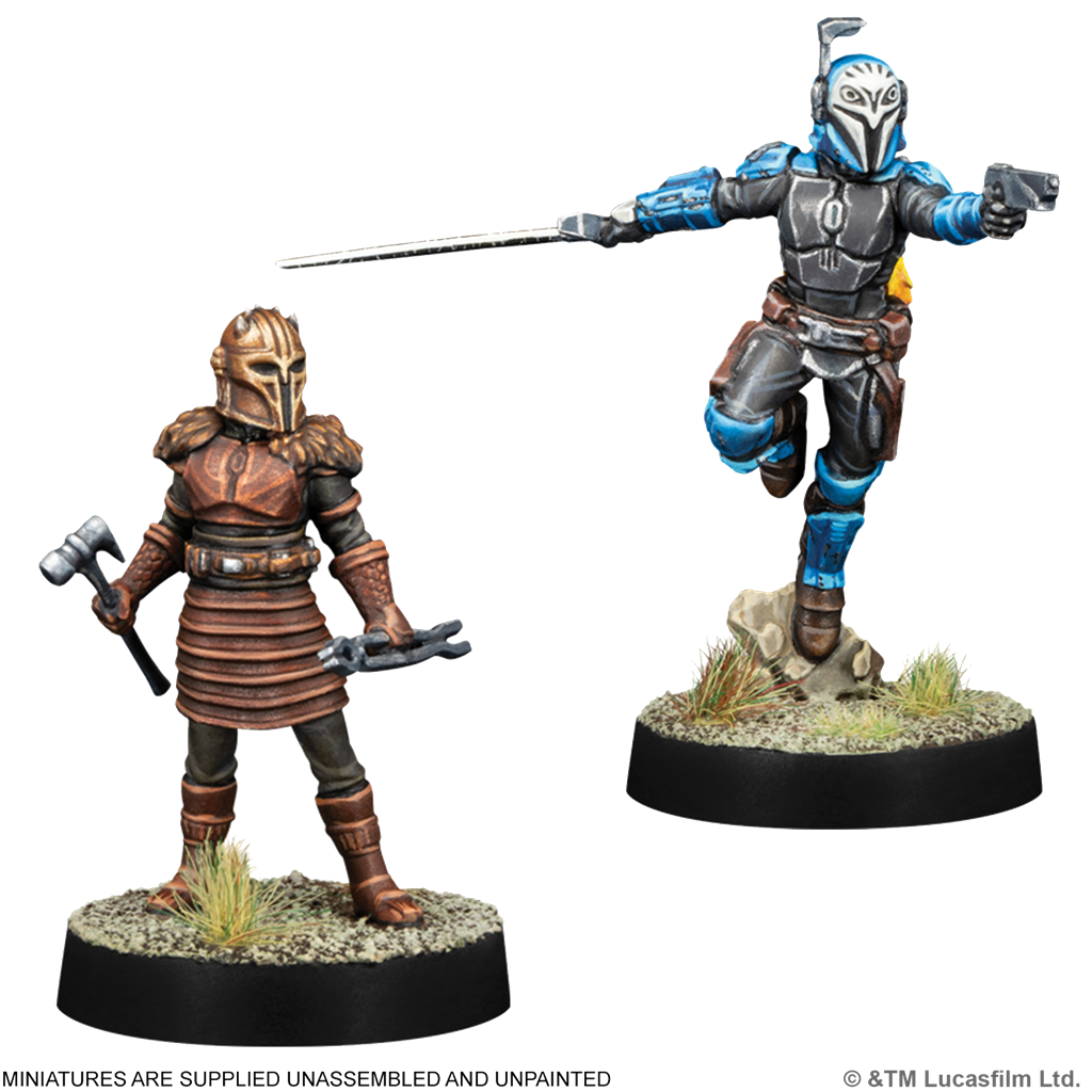 PREPEDIDO - SW LEGION: MANDALORIANS - LEADERS