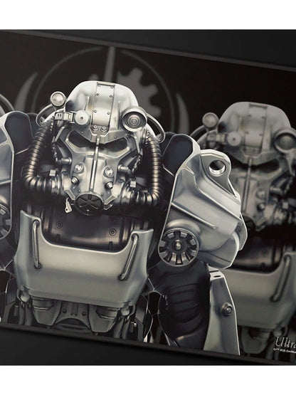 Tapete Black-Stitched Playmat for Bethesda Brotherhood of Steel for Bethesda Fallout - Ultra Pro