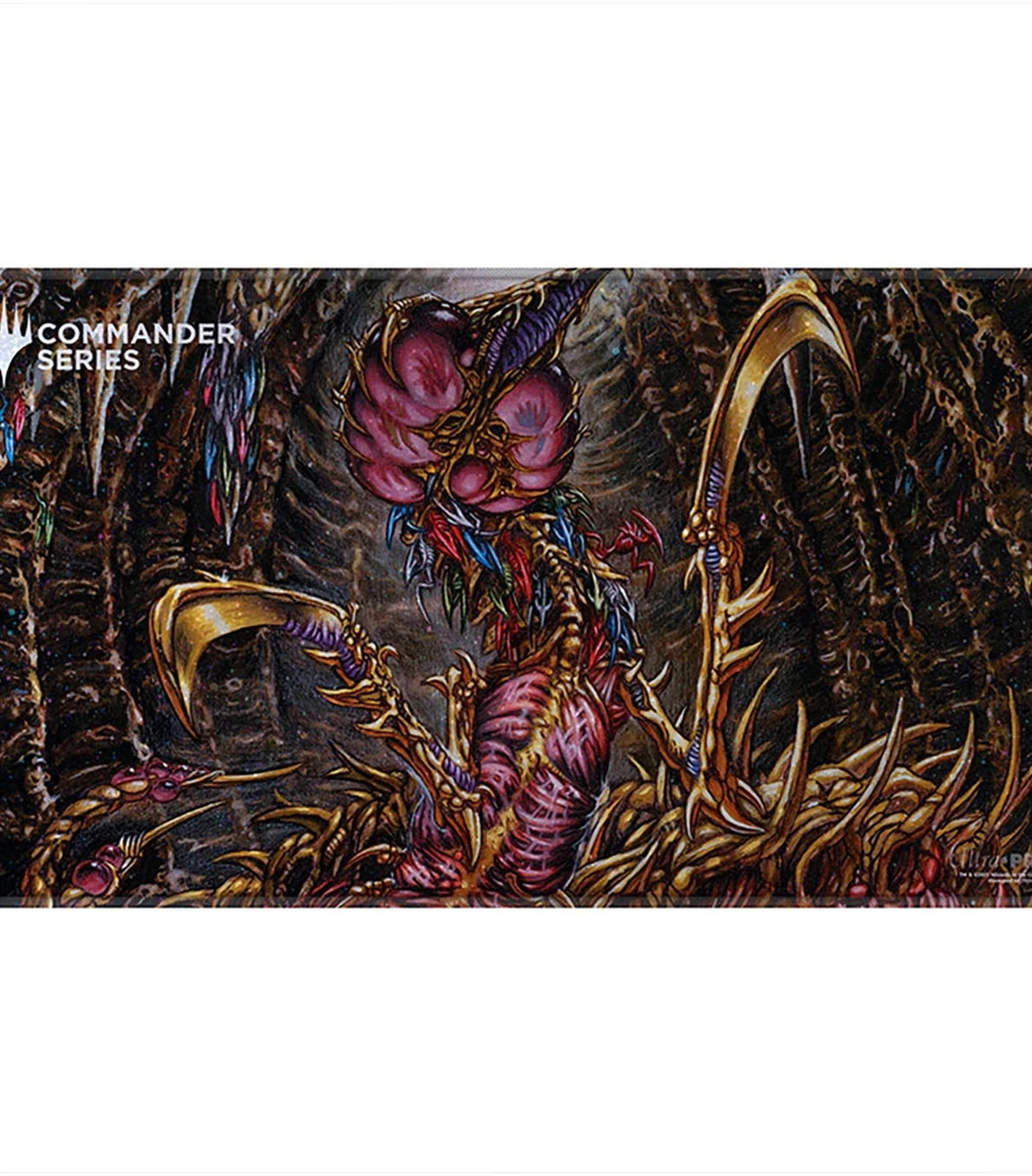 ULTRA PRO PLAYMAT: COMMANDER SERIES - SLIVER QUEEN - HOLO FOIL